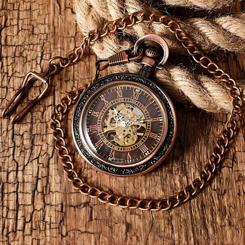 démo montre à gousset homme vintage