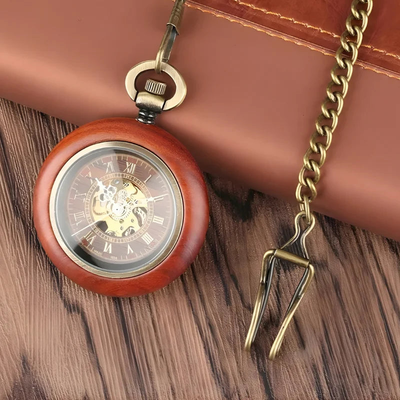 démo montre gousset vintage bois