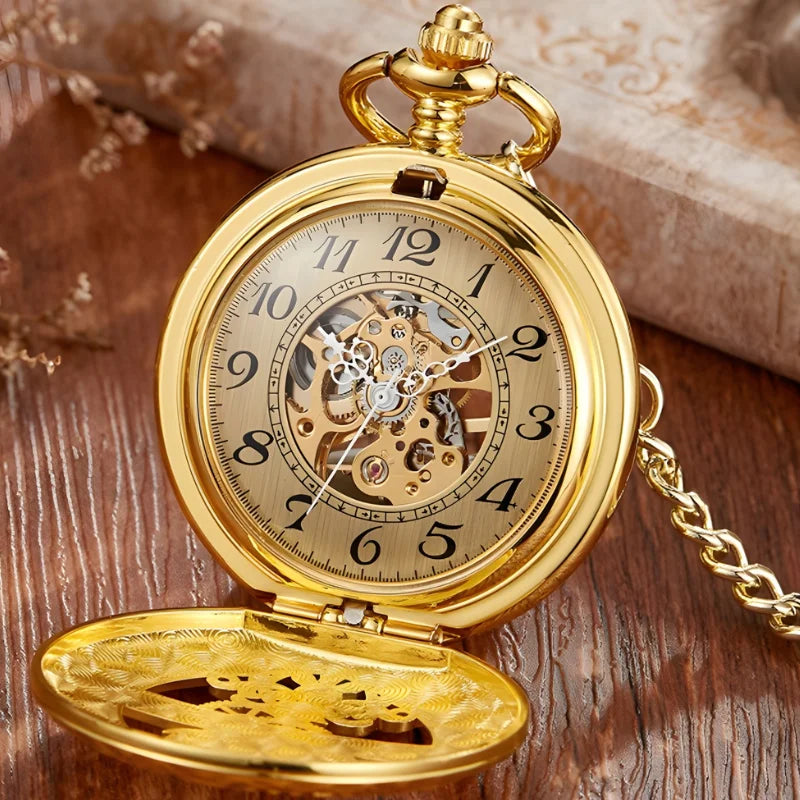 face montre à gousset mécanique univers