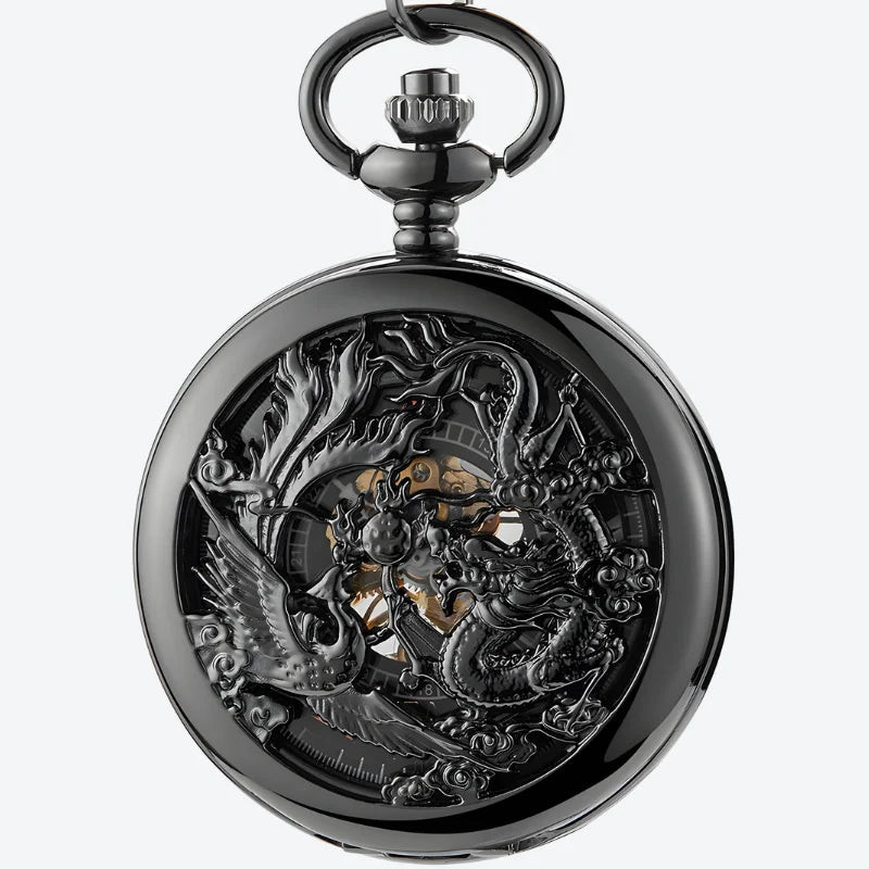 montre à gousset dragon