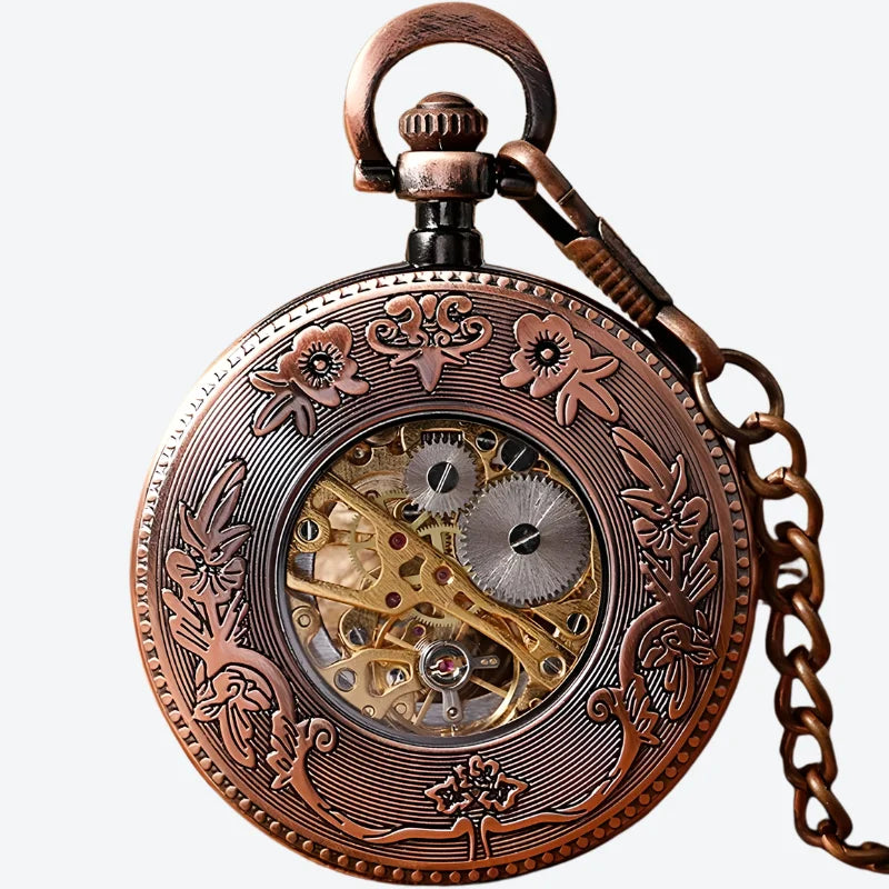 montre à gousset homme vintage dos