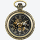 montre à gousset mécanique homme bronze
