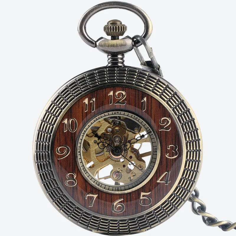 montre à gousset mécanique vintage face