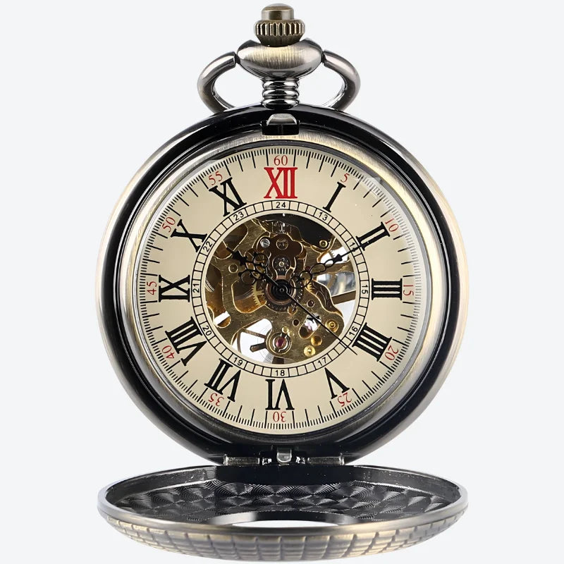 montre à gousset mécanique vintage