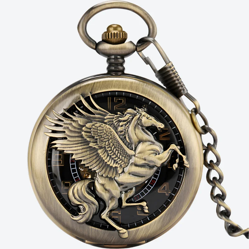 montre à gousset pégase