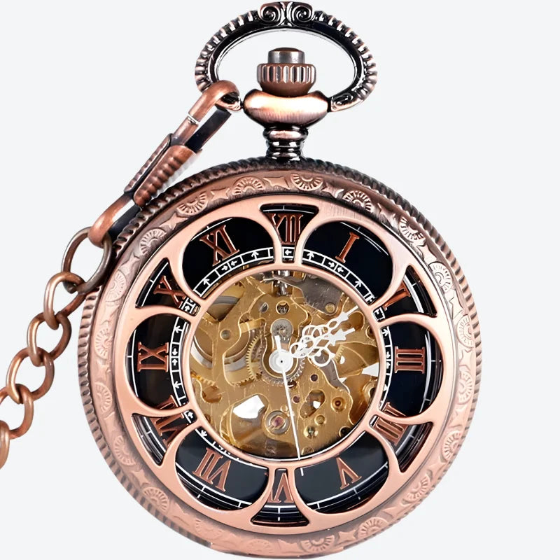 montre à gousset rosace