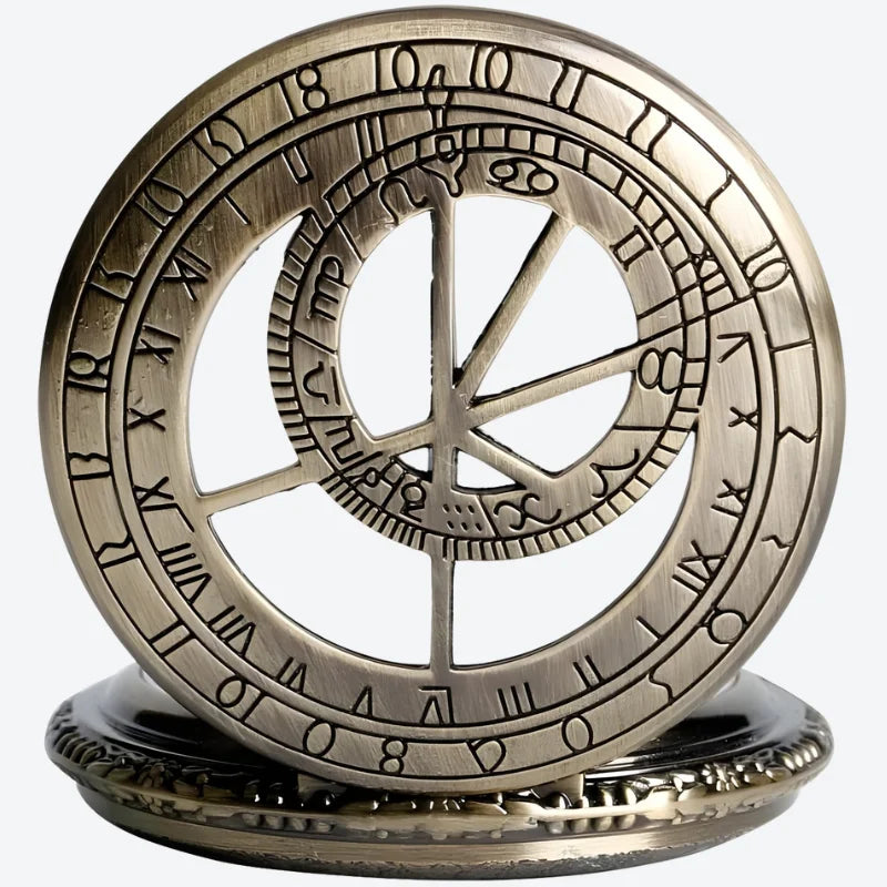 montre à gousset steampunk boîtier