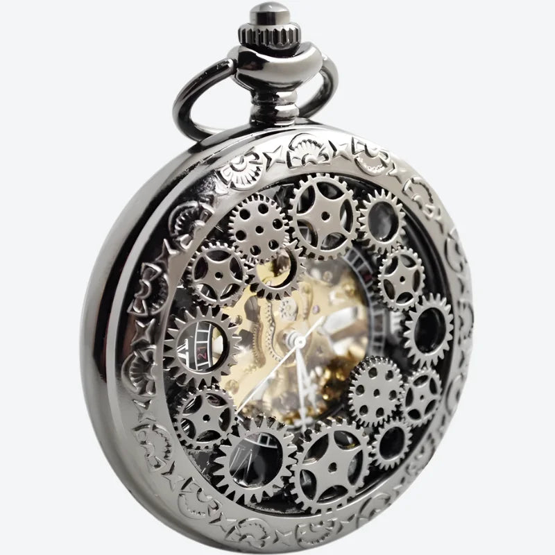 montre à gousset steampunk