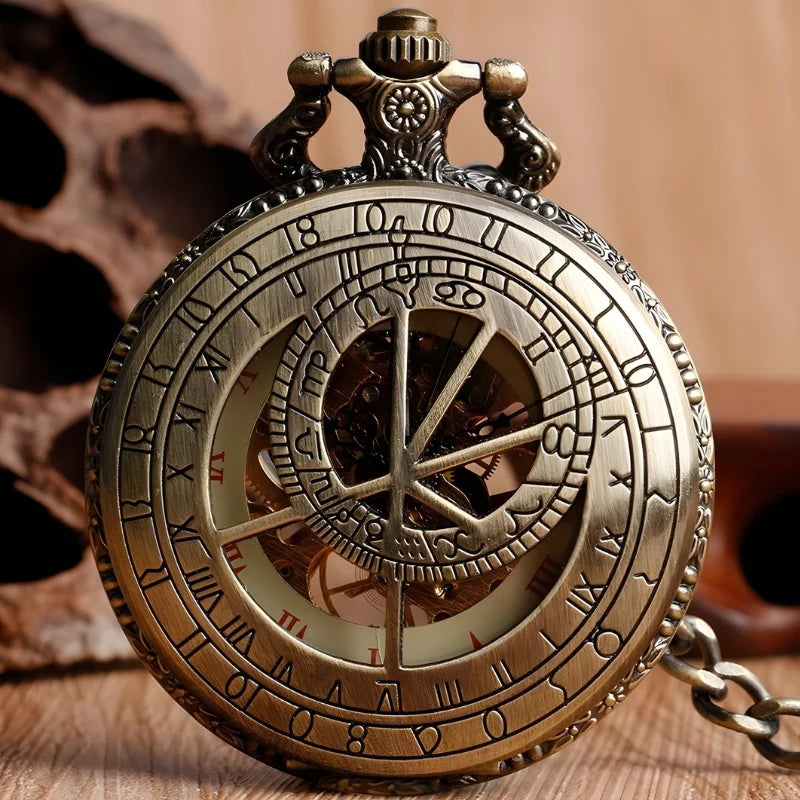 montre à gousset steampunk