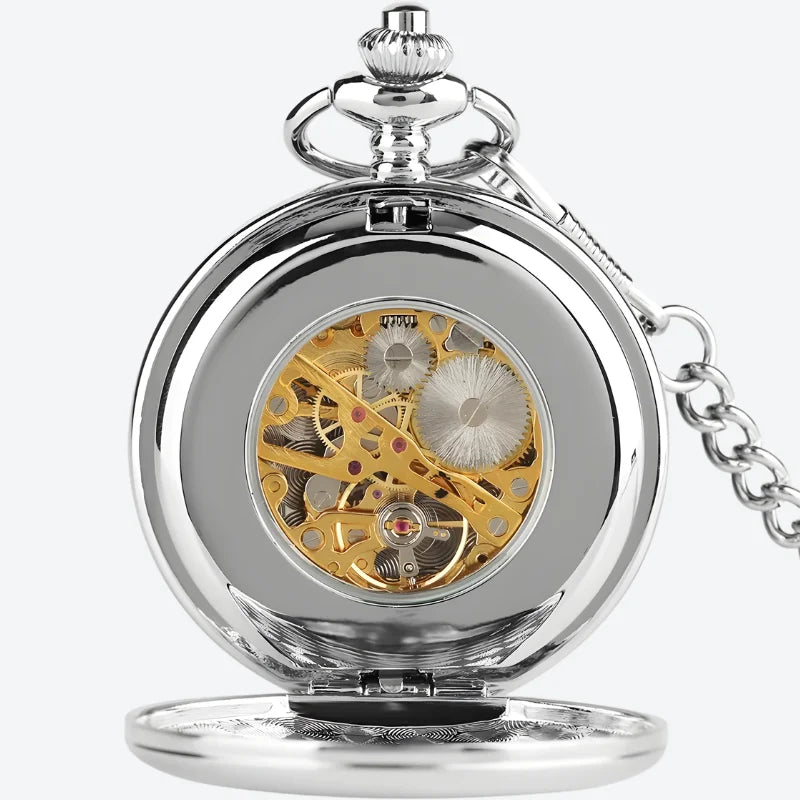 dos montre à gousset vintage mécanique