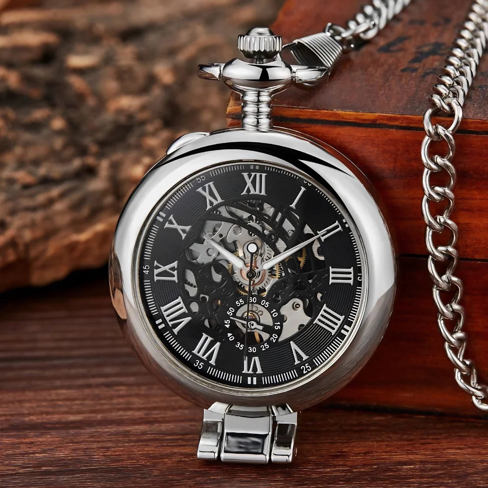 montre gousset clapet face