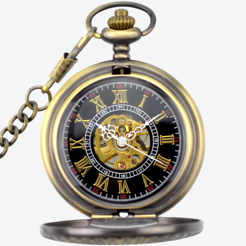 montre gousset mécanique ancienne ouvert