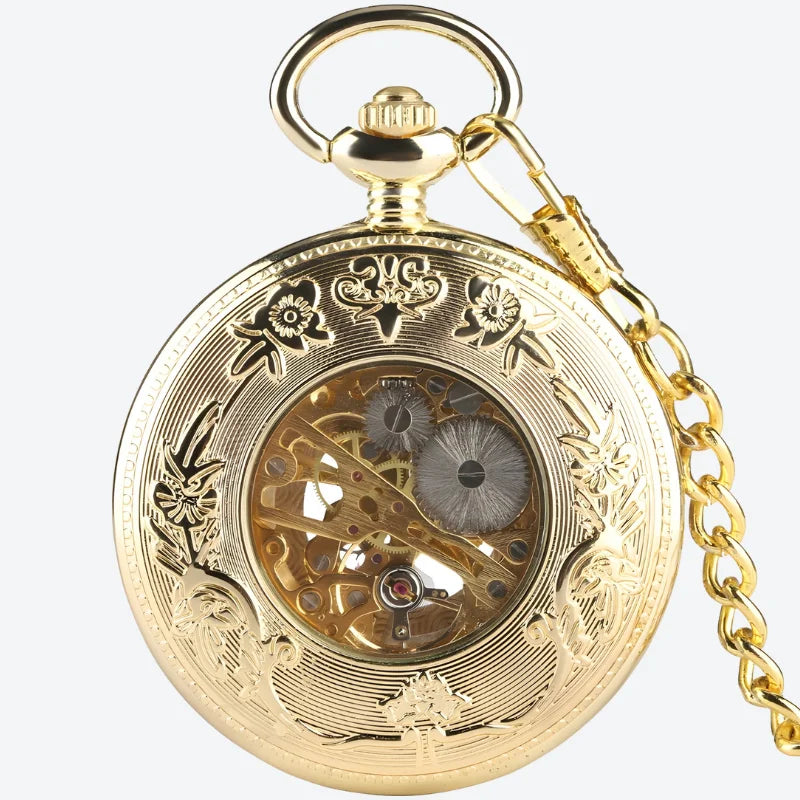 montre gousset mécanique dos