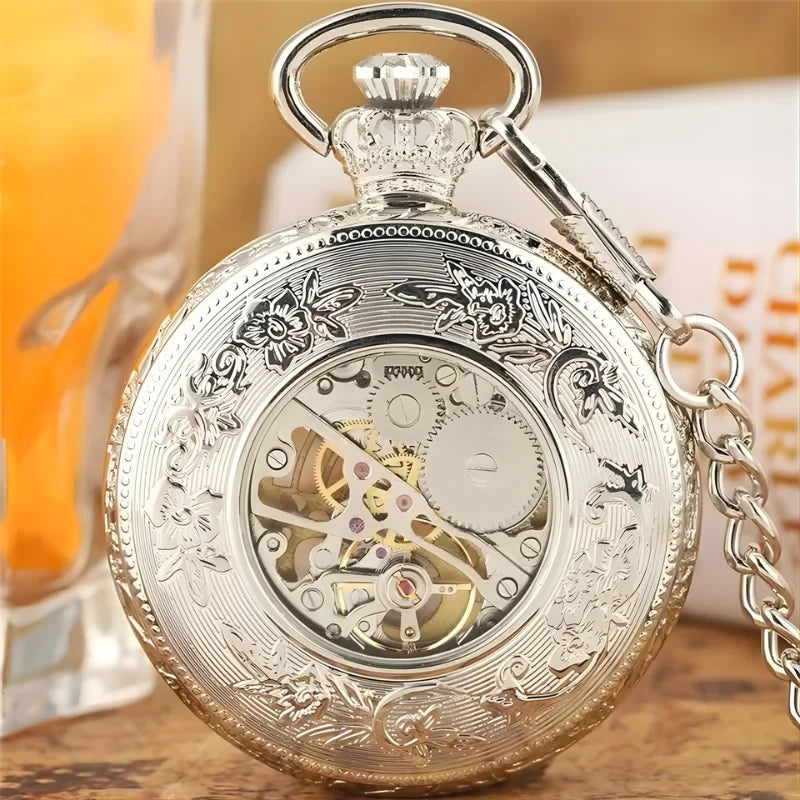 montre gousset mécanique homme dos