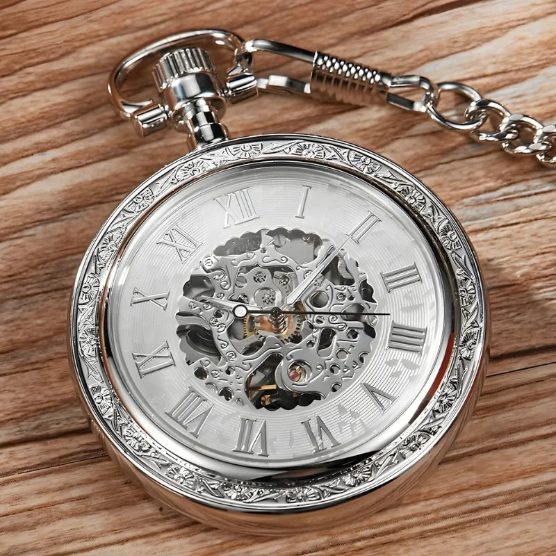 montre gousset mécanique homme face