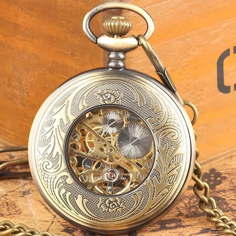 montre gousset phénix dos