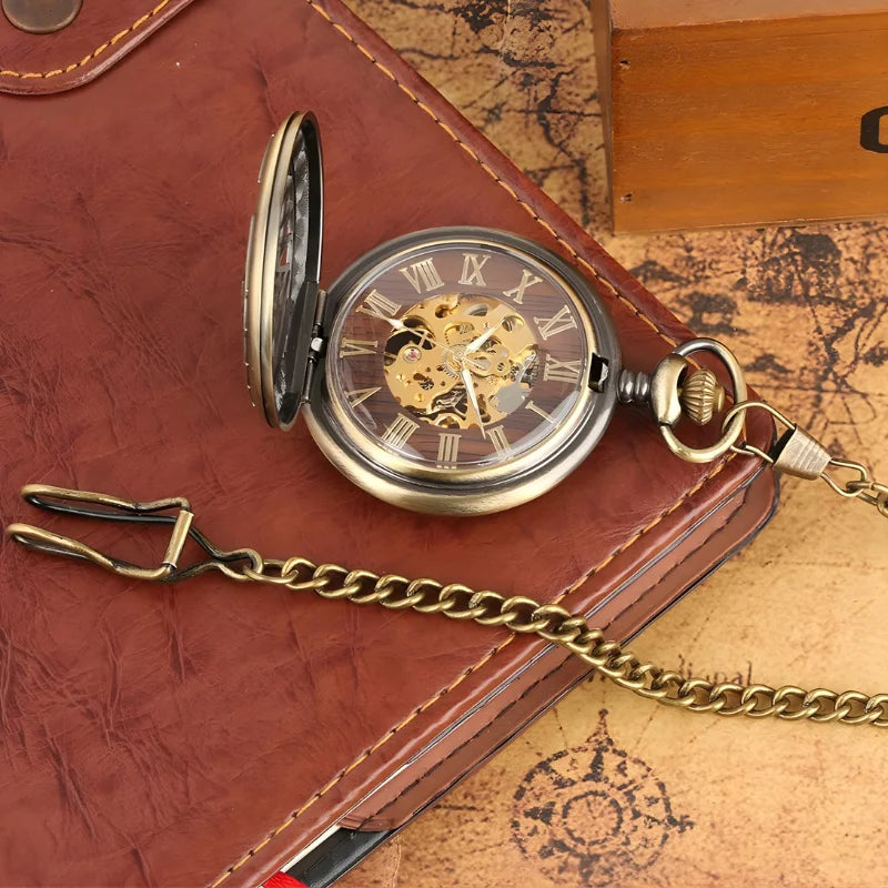 montre gousset phénix ouvert