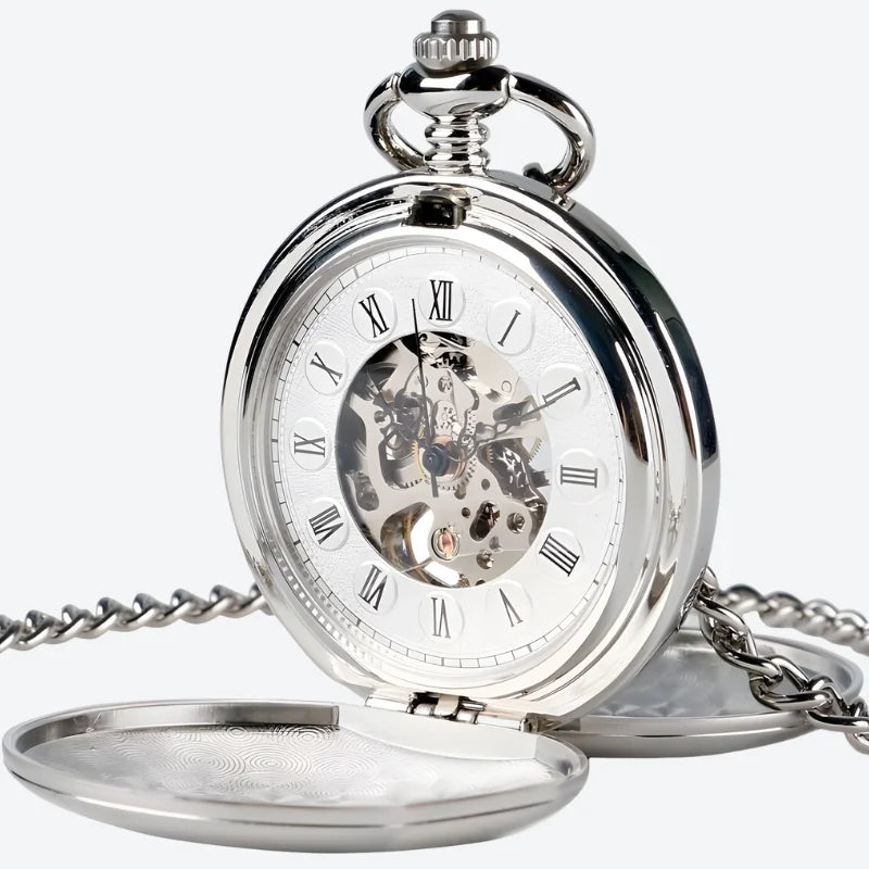 Montre gousset squelette