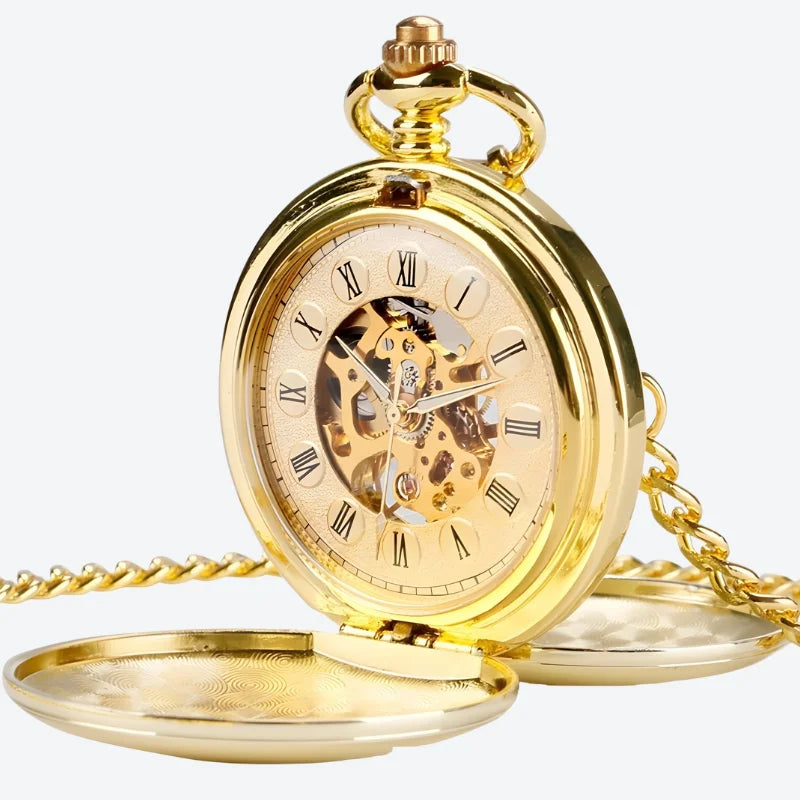 Montre gousset squelette