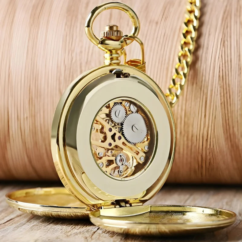 Montre gousset squelette