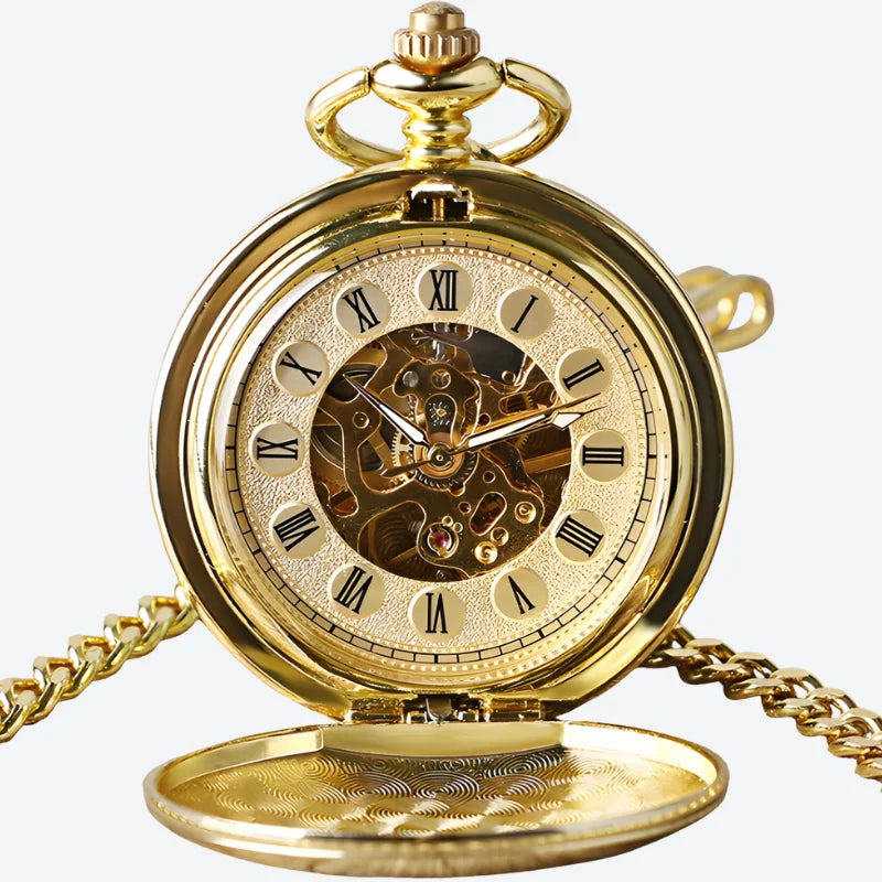 Montre gousset squelette