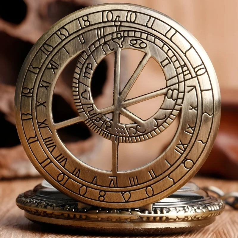 montre gousset steampunk boîtier