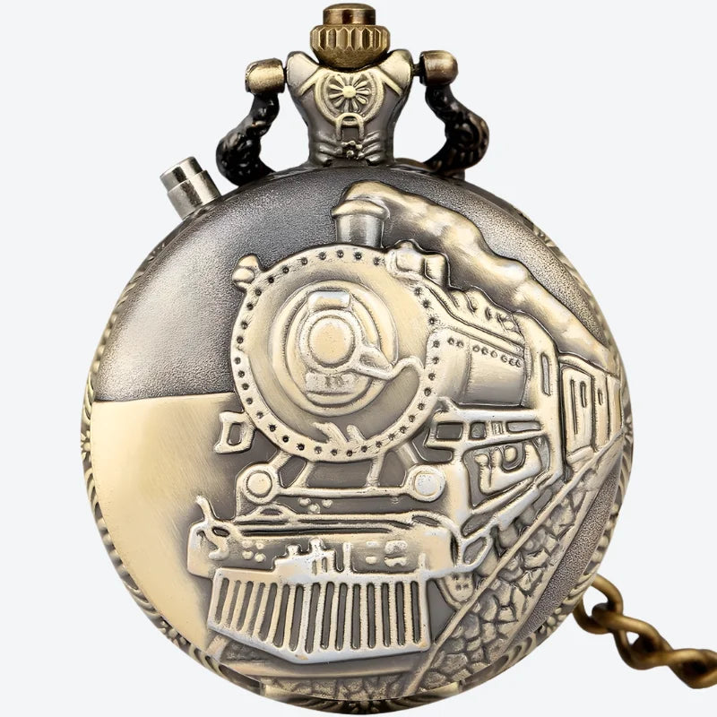 montre gousset train