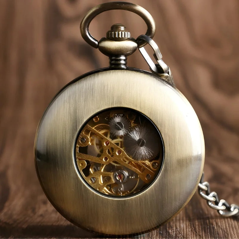 montre gousset vintage dos