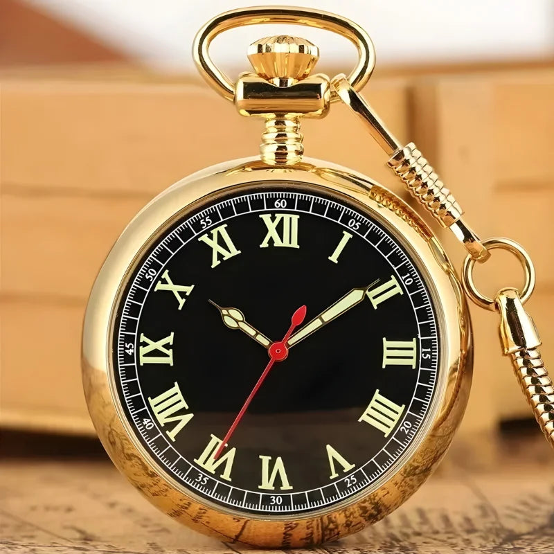 produit montre gousset automatique doré Image